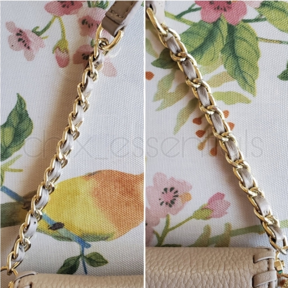 Tory Burch Marion Combo Crossbody - Silver Maple - Picture 12 of 14